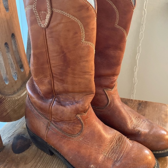 💓SOLD💓Mens Cowboy Boots Size 10 Wide - Picture 4 of 10